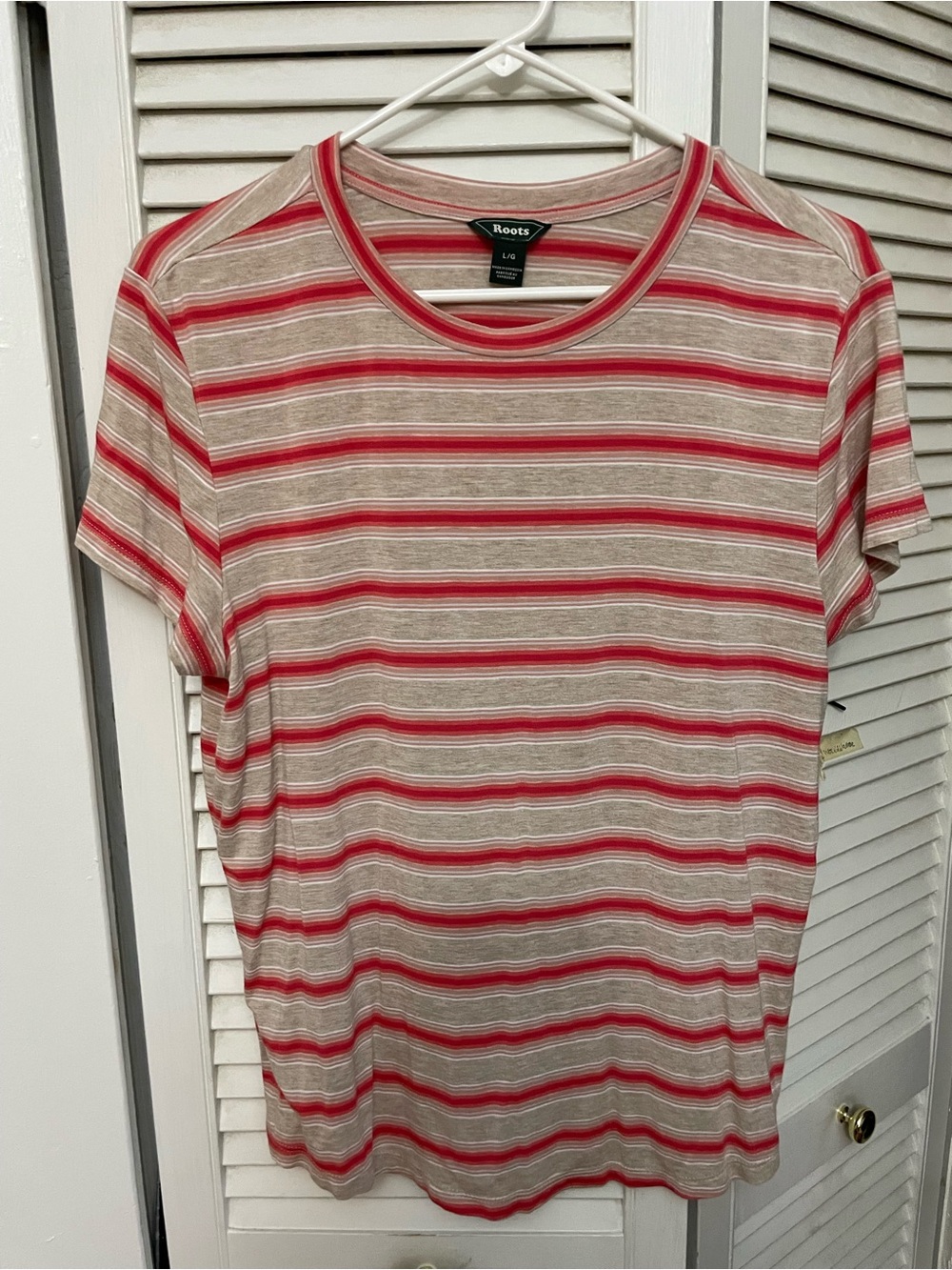 Roots ladies striped t-shirt